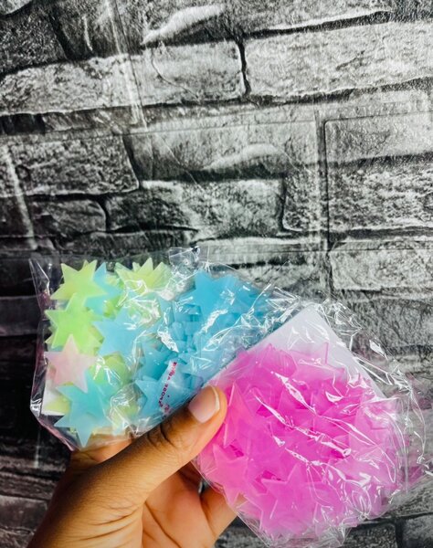 Glow in the dark stars