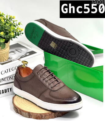 brown sneakers