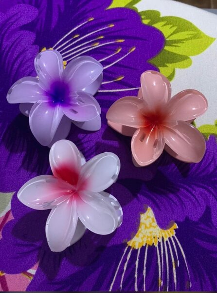 Pince à cheveux fleur élégante
