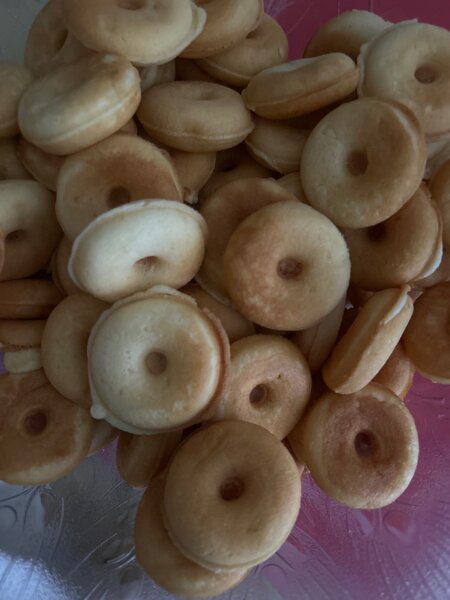 Beignet délicieux sucré