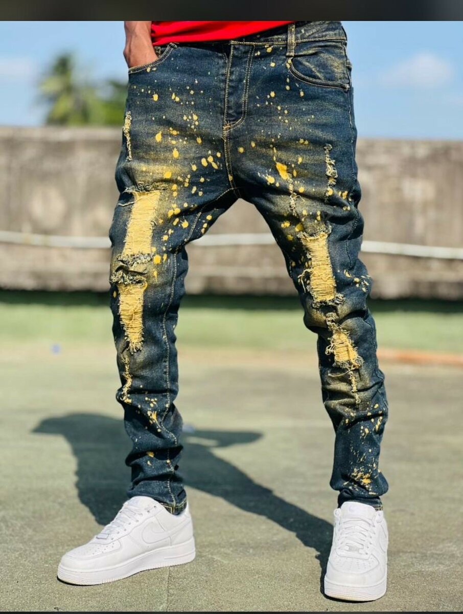 Jeans delabé