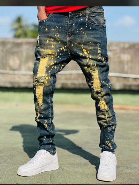 Jeans delabé