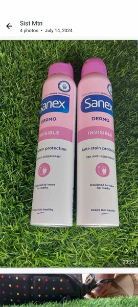 Sanex deodorant spray