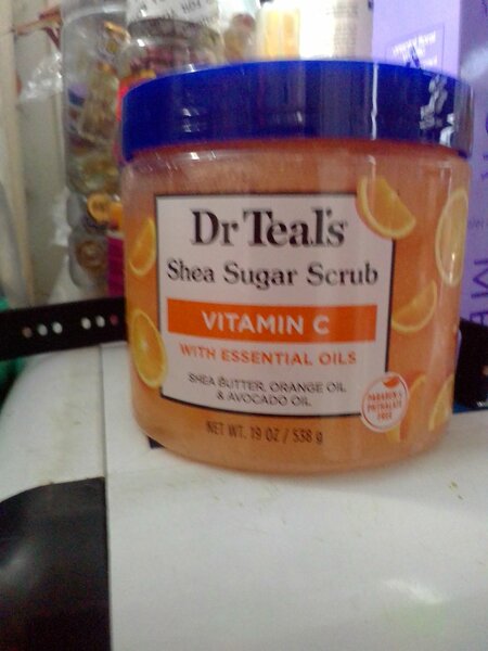 Dr teal's scrub