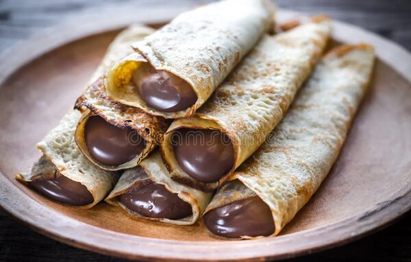 Crêpes Nutella(6 pièces)