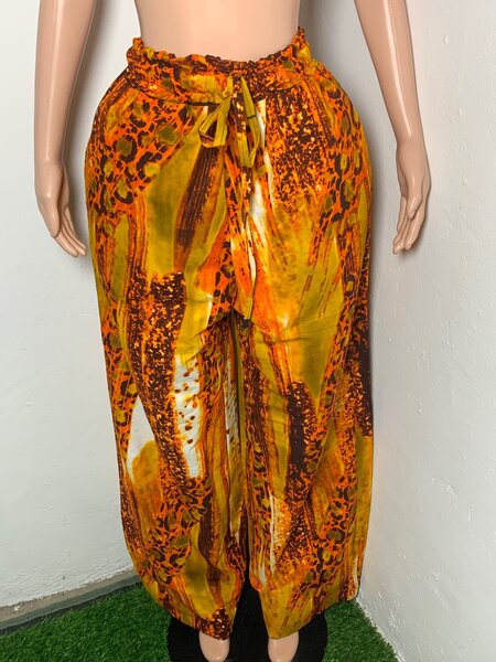 Ankara baggy pants