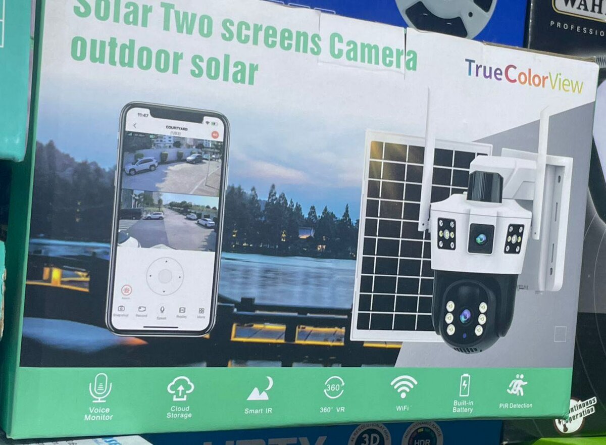 Caméra de Surveillance Solaire