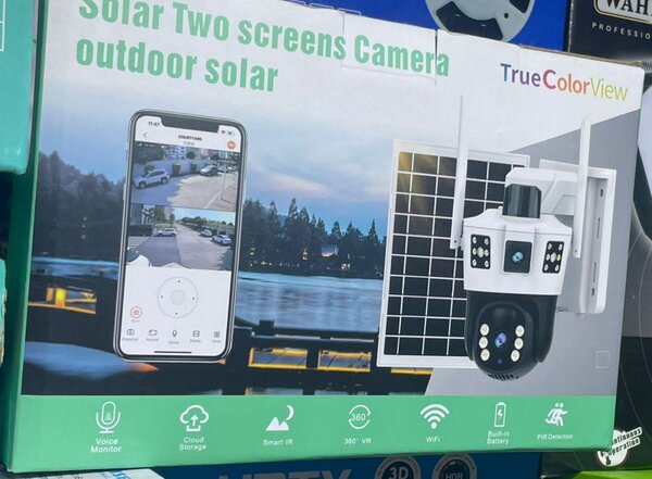 Caméra de Surveillance Solaire