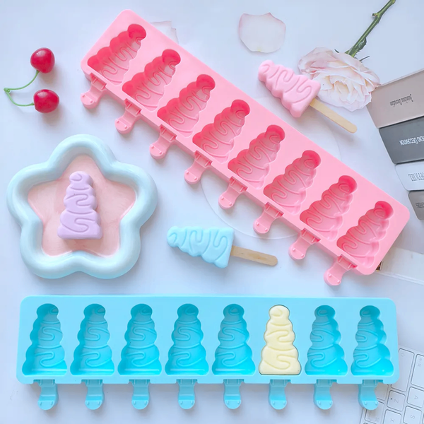 Moule à Glace Silicone Arbre