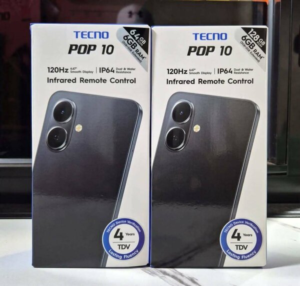 Smartphone Tecno Pop 10 128GB