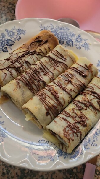 Crepe au chocolat