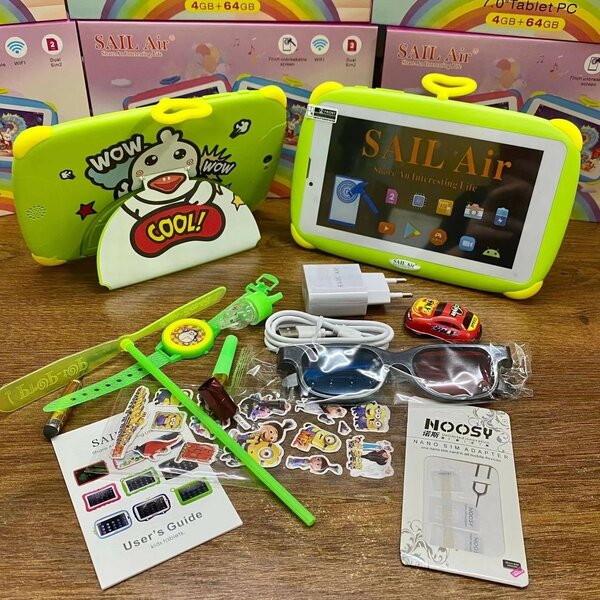 Kids tablets unbreakable Screen Supports SIM card
