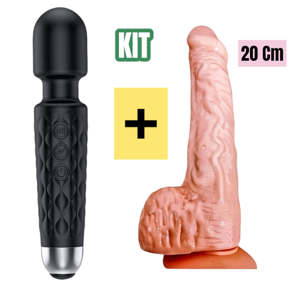 KIT Vibro + Gode X02