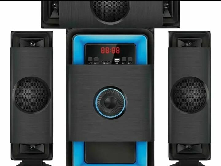 Système audio avec haut-parleurs