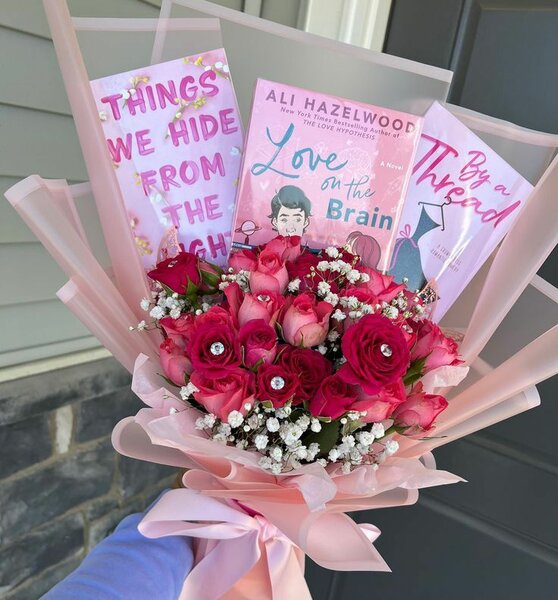 Book bouquet..