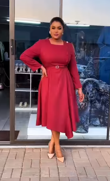 Women's Red Dress