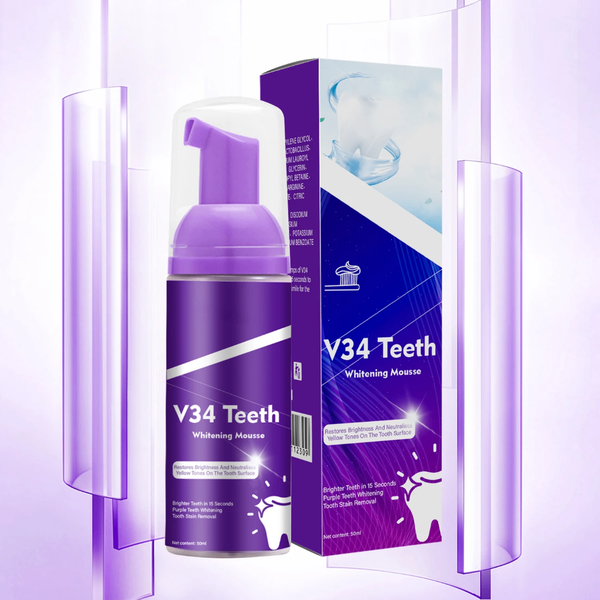 Mousse Blanchissante V34 Dents