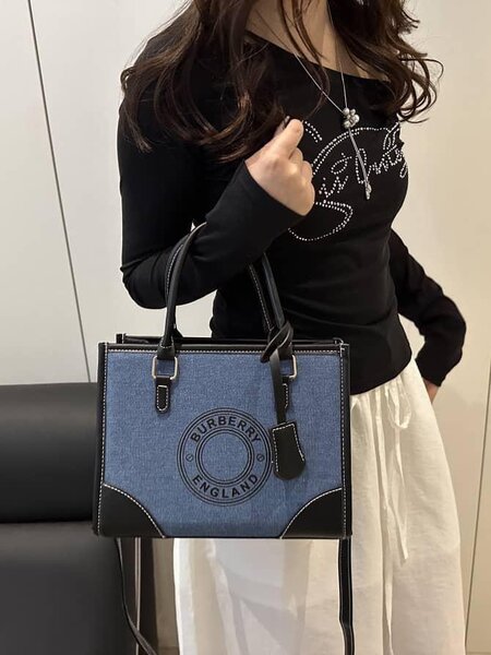 Sac à main Burberry denim