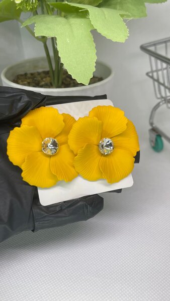 Statement earrings