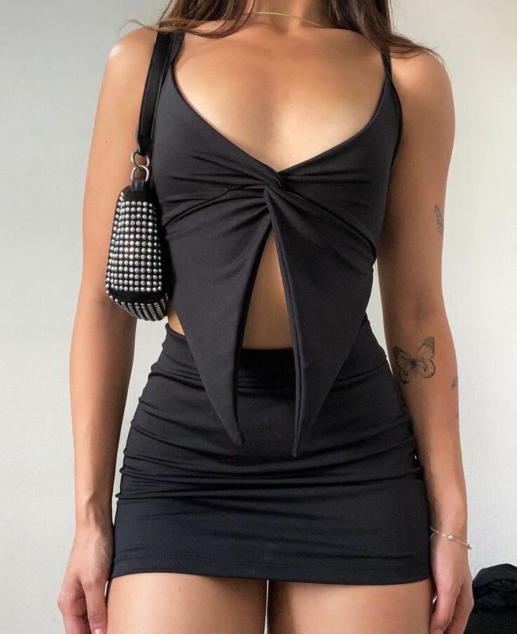 Robe noire élégante