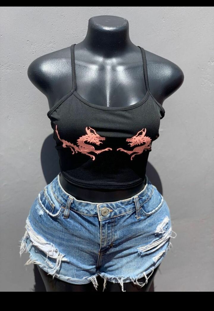 Débardeur Dragon Femme