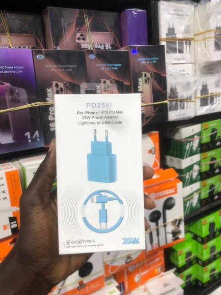 Chargeur rapide PD25W iPhone