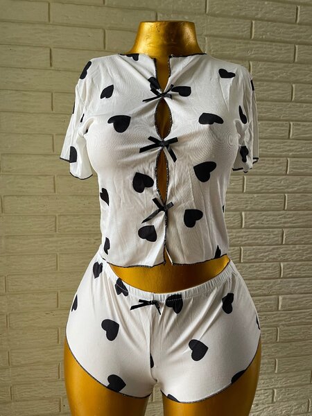 Pyjama Femme Cœur Douillet