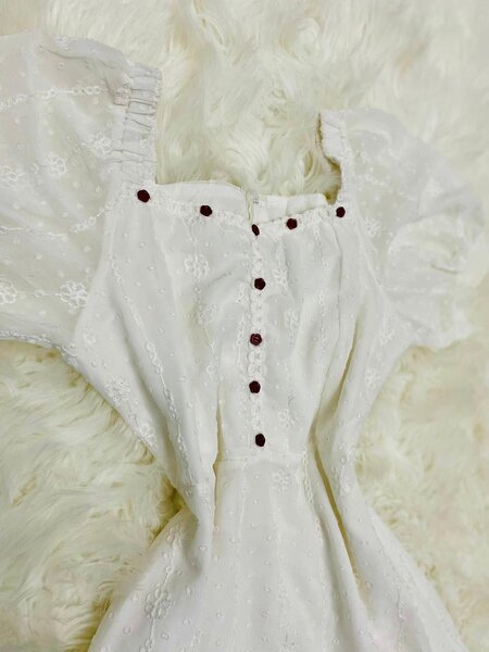 White dress