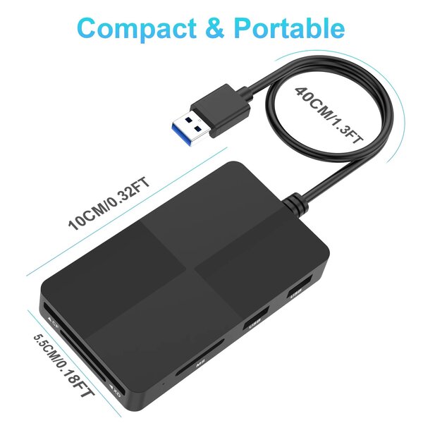 Adaptateur de lecteur de carte mémoire
