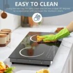 Plaque de cuisson double