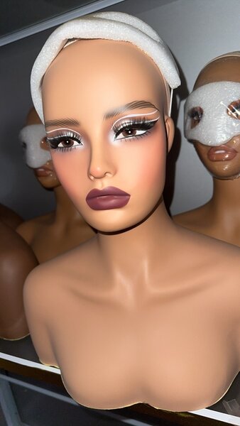 Glammed pvc mannequin
