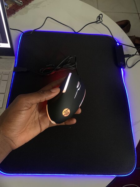 Kit Tapis + Souris Gaming HP