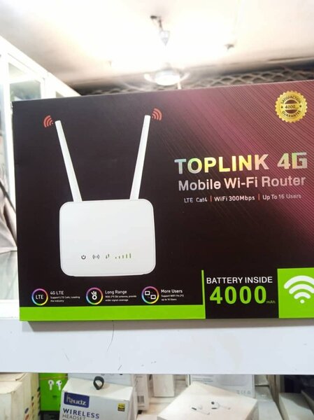 Toplink 4G Universal Router With Inbuilt Battery