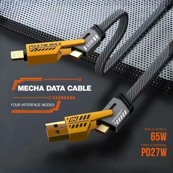 Câble de Charge 4 en 1 Rapide