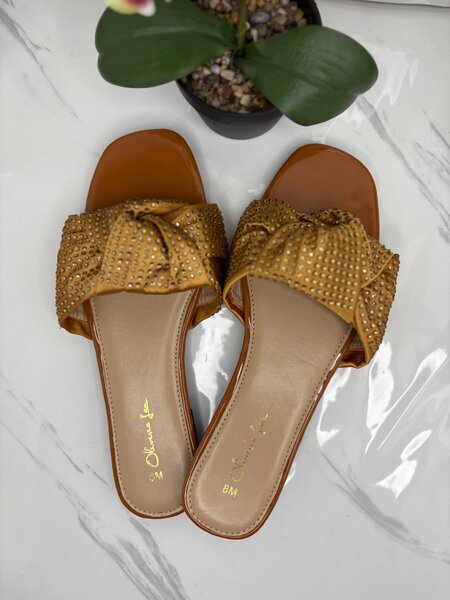 Mules à talons perlées femme