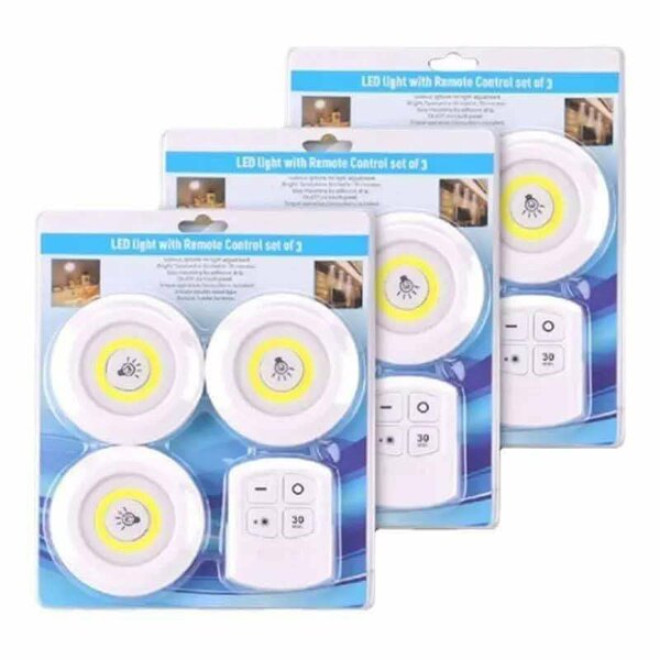 ensemble de 3 de lampes LED