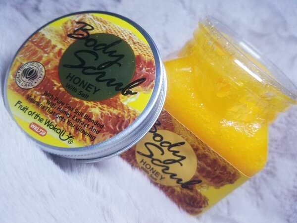 Sea salt scrub
