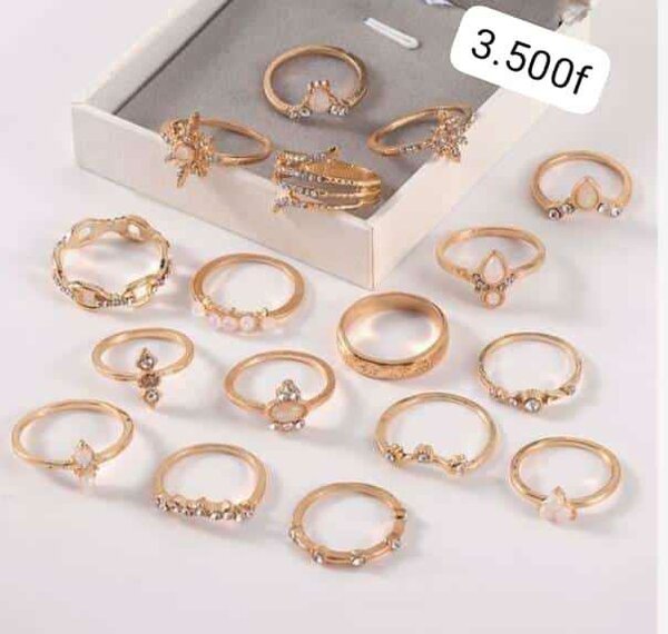 Ensemble de bagues