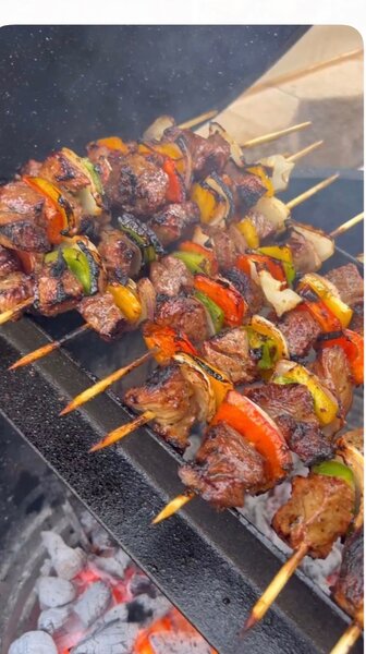 Brochettes de barbecue savoureuses