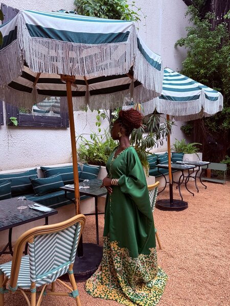 Robes longues africaines élégantes