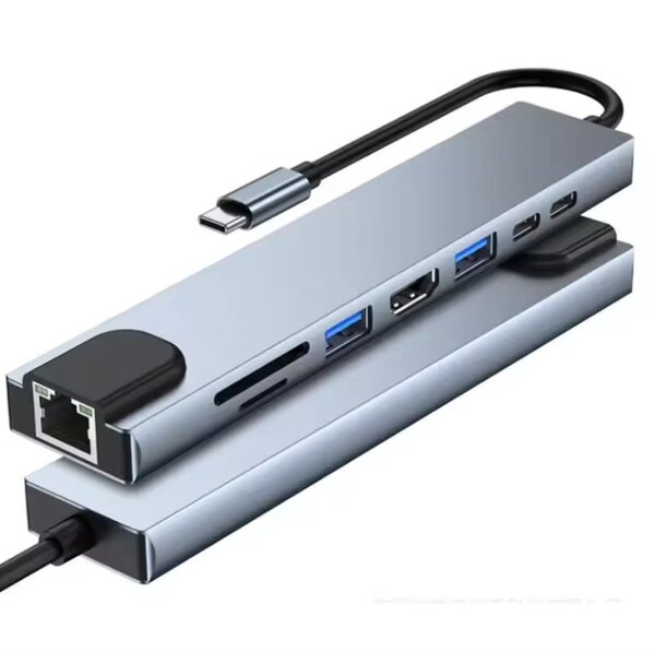 Hub avec 8 ports et type c