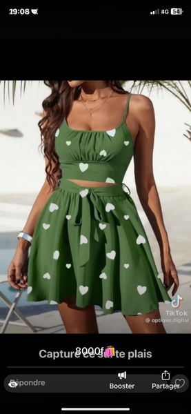 Robe élégante à motifs