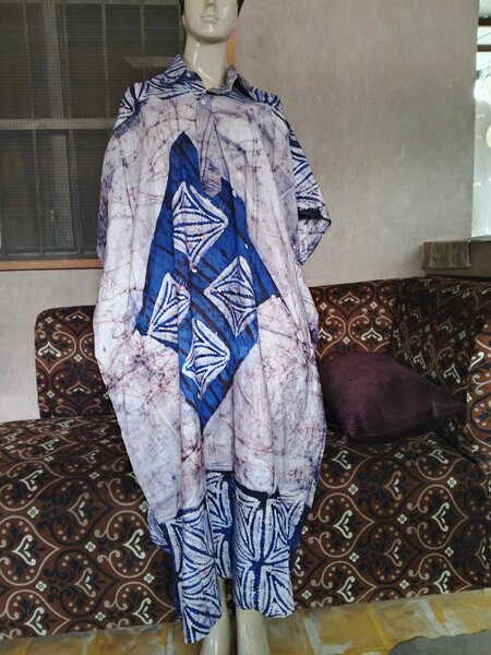 Boubou bassam avec col