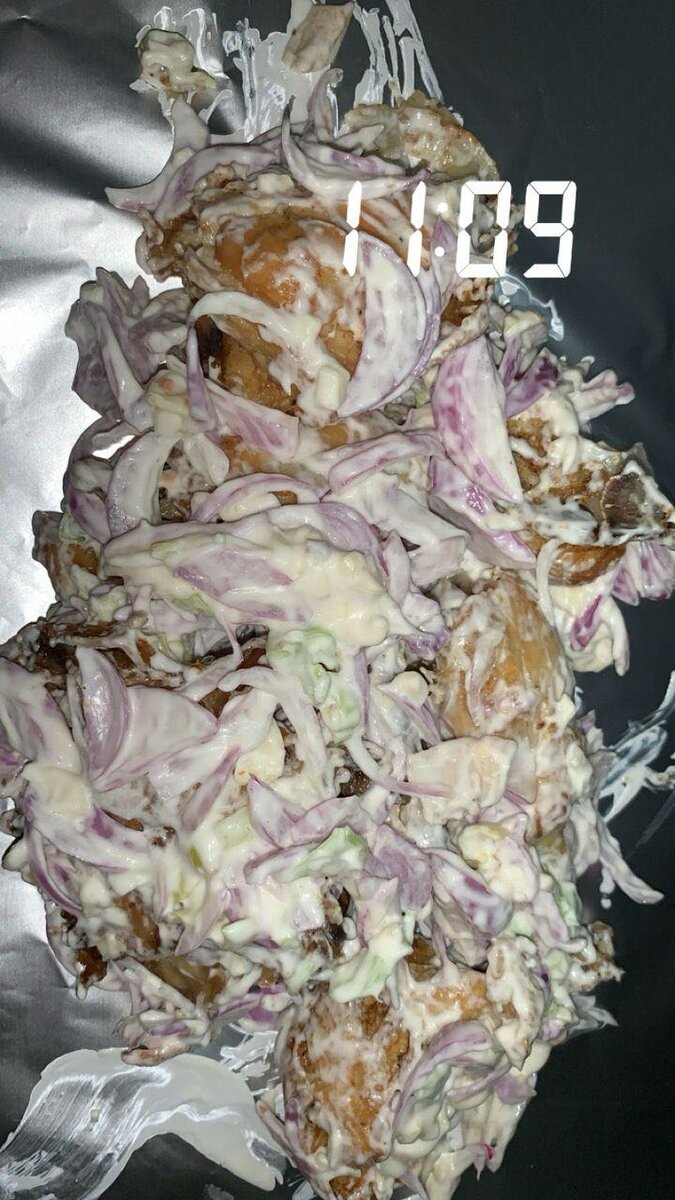 POULET MAYO + ALLOCO + ATTIÉKÉ