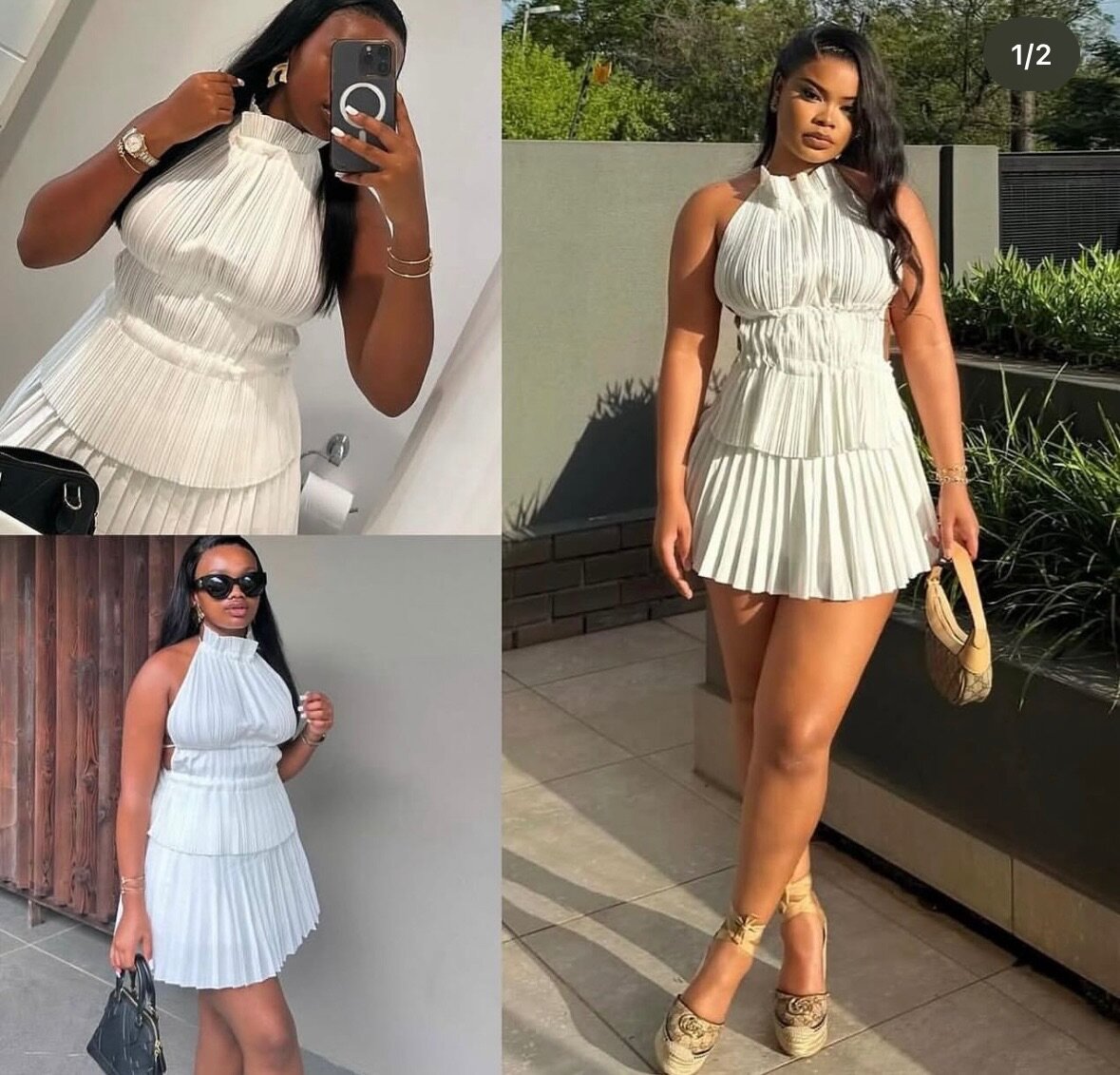 2 pieces skirt set