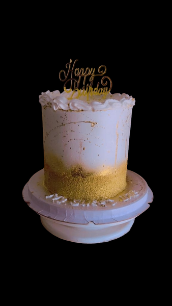 8 inchs tall cake