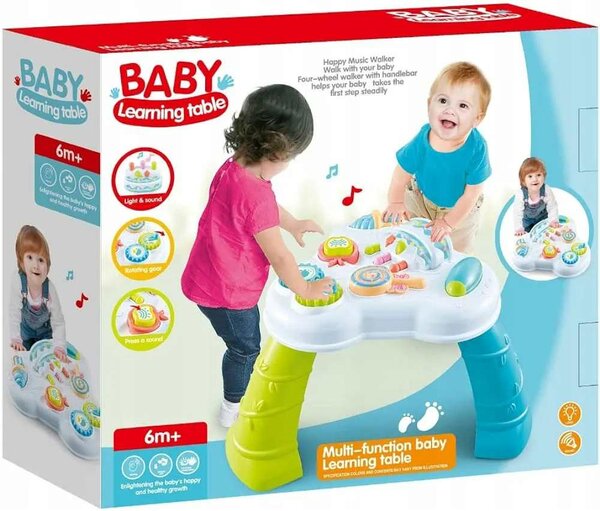 Table d'apprentissage bébé musicale