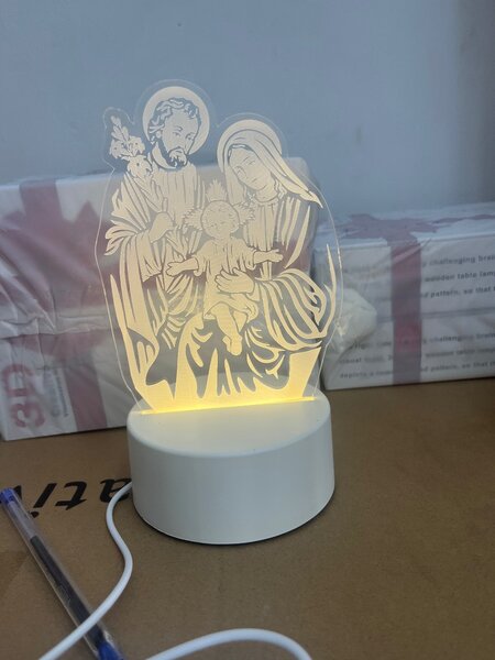 Lampes St famille 3D