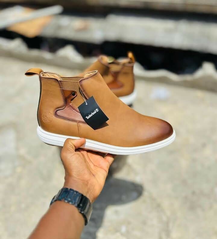 Bottes Chelsea en cuir élégantes