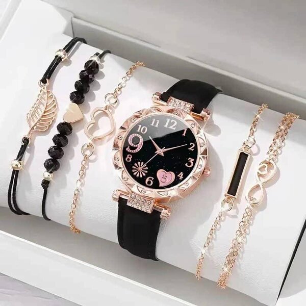 Montre Élégante avec Bracelets